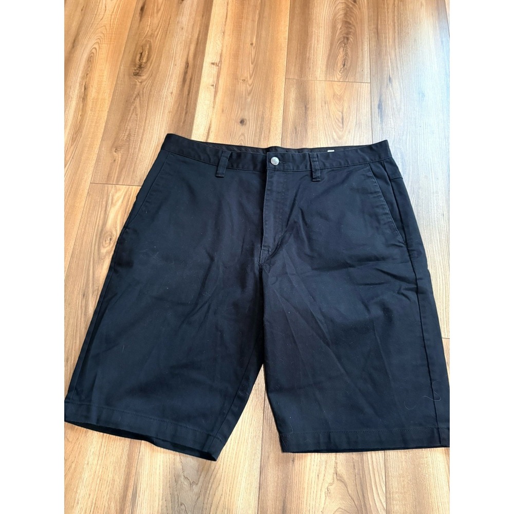 Volcom Shorts Chino Men's 36 Charcoal Gray Golf 10.5" Inseam Khaki